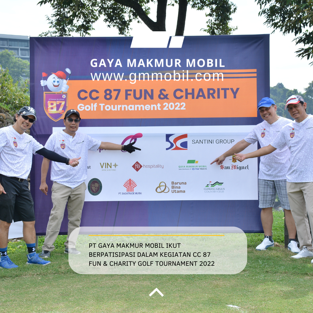 GMM Ikut Berpatisipasi Dalam Kegiatan Fun & CHarity Golf Tournament 2022