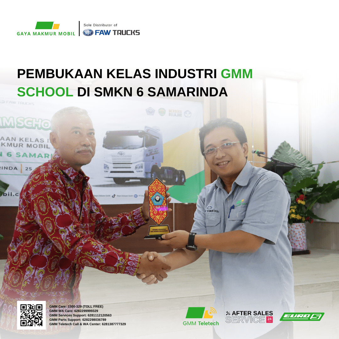 PEMBUKAAN KELAS INDUSTRI GMM SCHOOL DI SMK NEGERI 6 SAMARINDA