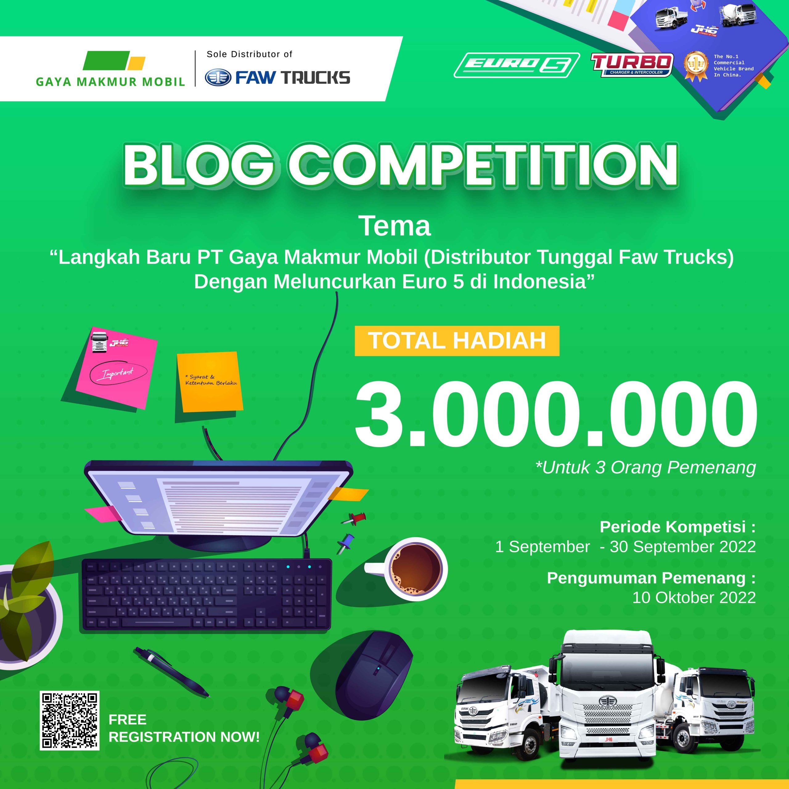 GMM Kompetisi Menulis Blog Berhadiah Uang Tunai Total Jutaan Rupiah