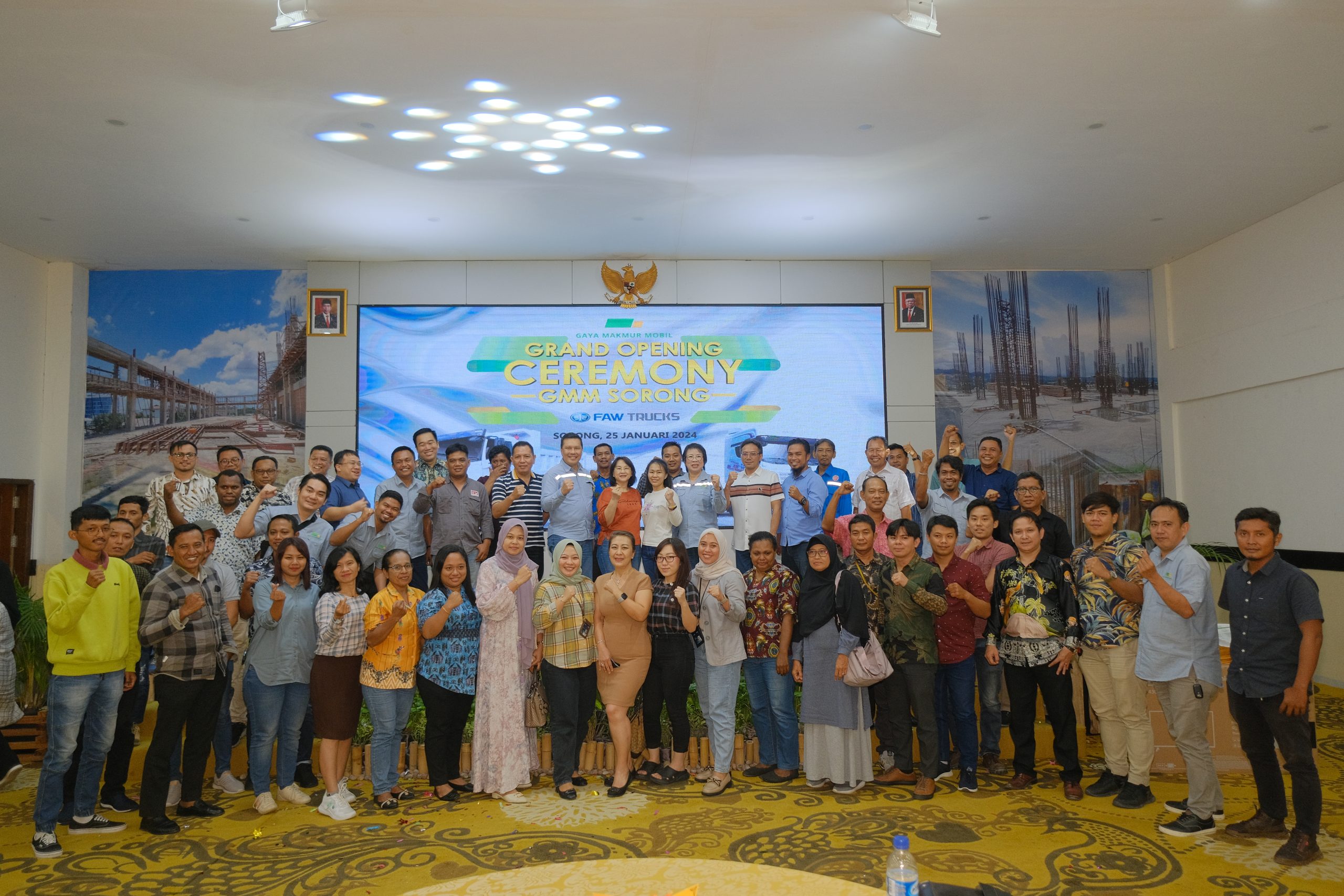 GMM Menggelar Grand Opening Ceremony Cabang ke 23 di Sorong, Papua