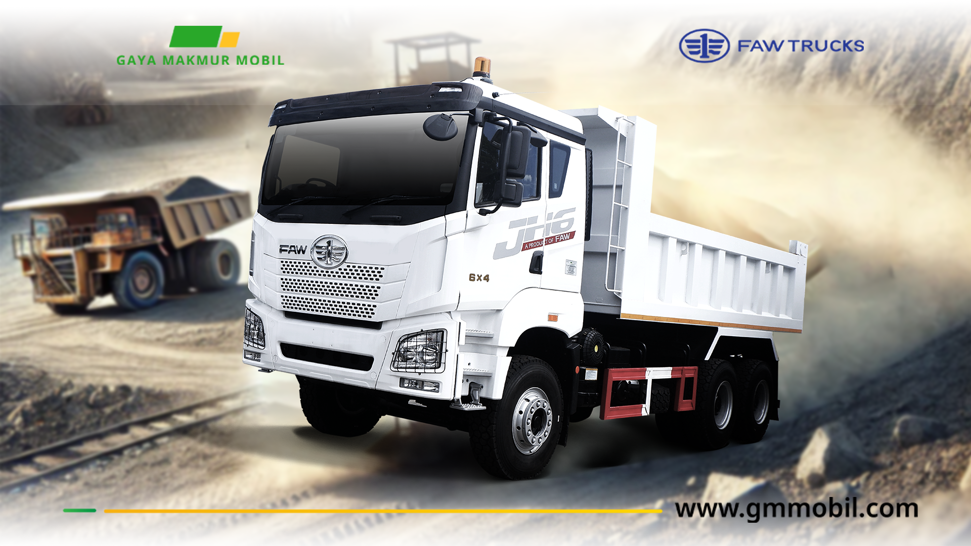 Truk Besar HD430DT Andalan Truk Tambang