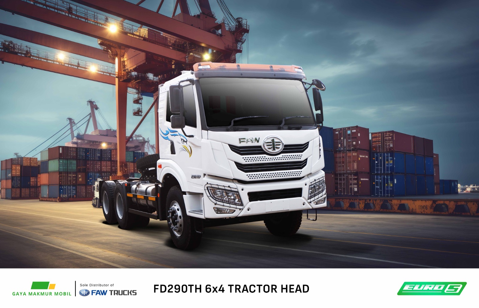 FAW FD290TH 6x4 (Euro 5)