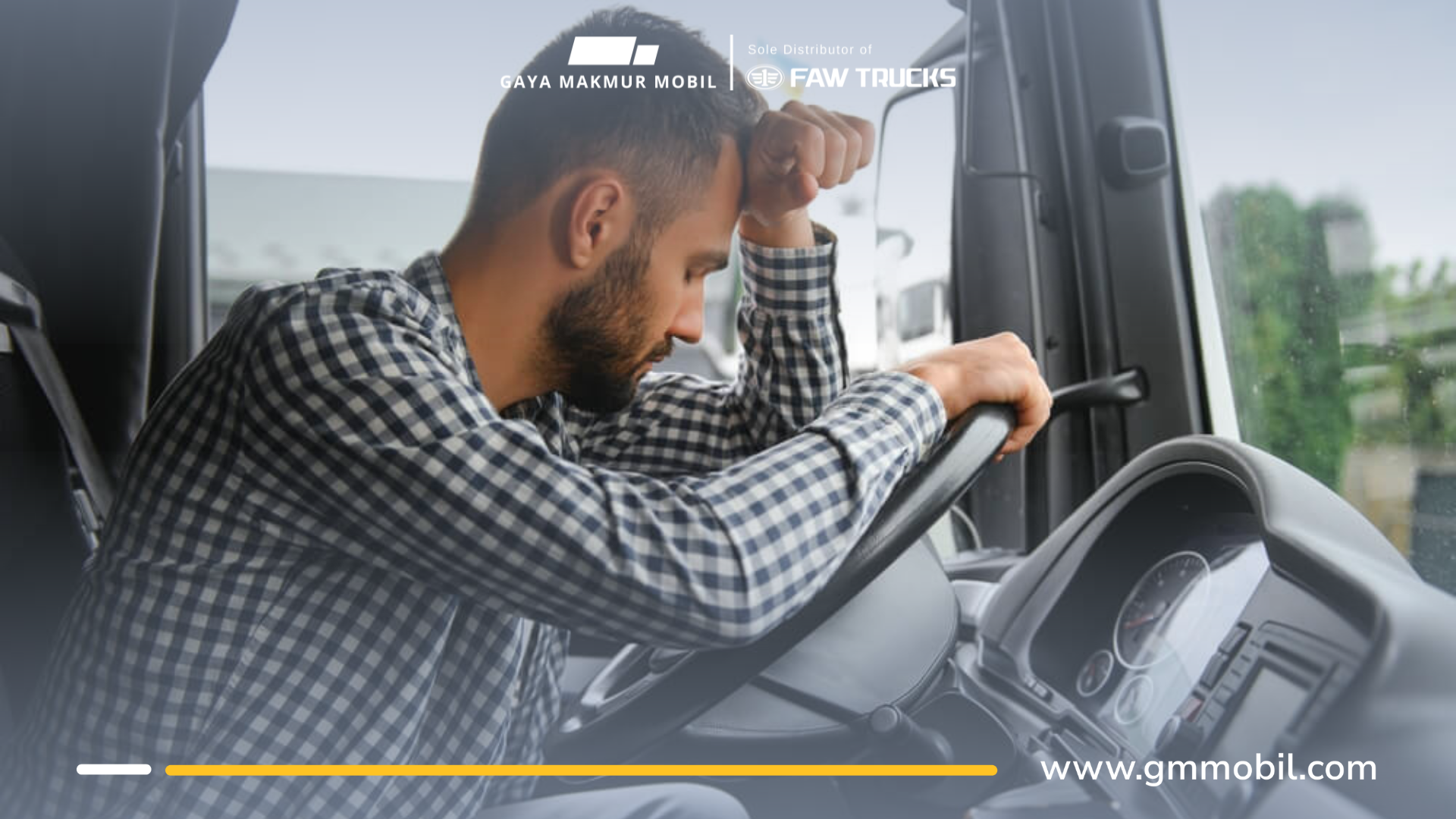 Bahaya Microsleep saat Mengemudi Truk Besar FAW