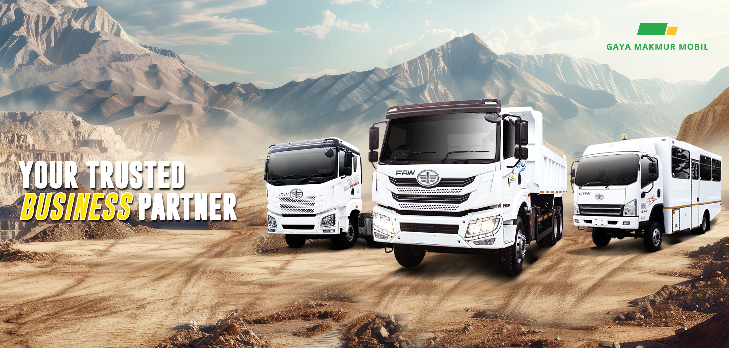 FAW Trucks Solusi Mobil Truk Tambang Ramah Lingkungan