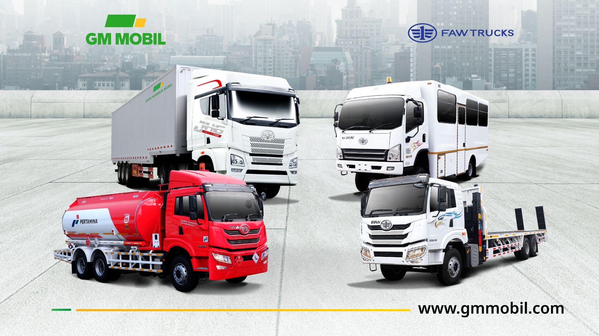 Cargo Truck FAW Banyak Fungsi Untuk Berbagai Sektor Industri
