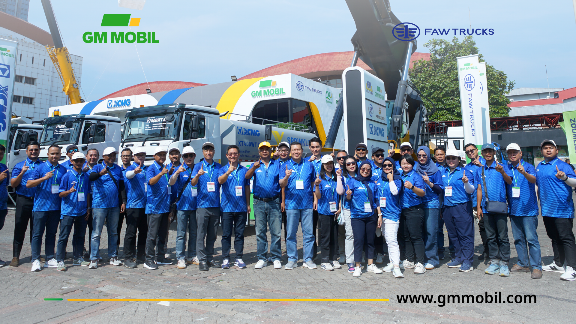 GM Mobil Tampil Solusi Truk Besar di Construction Indonesia 2025