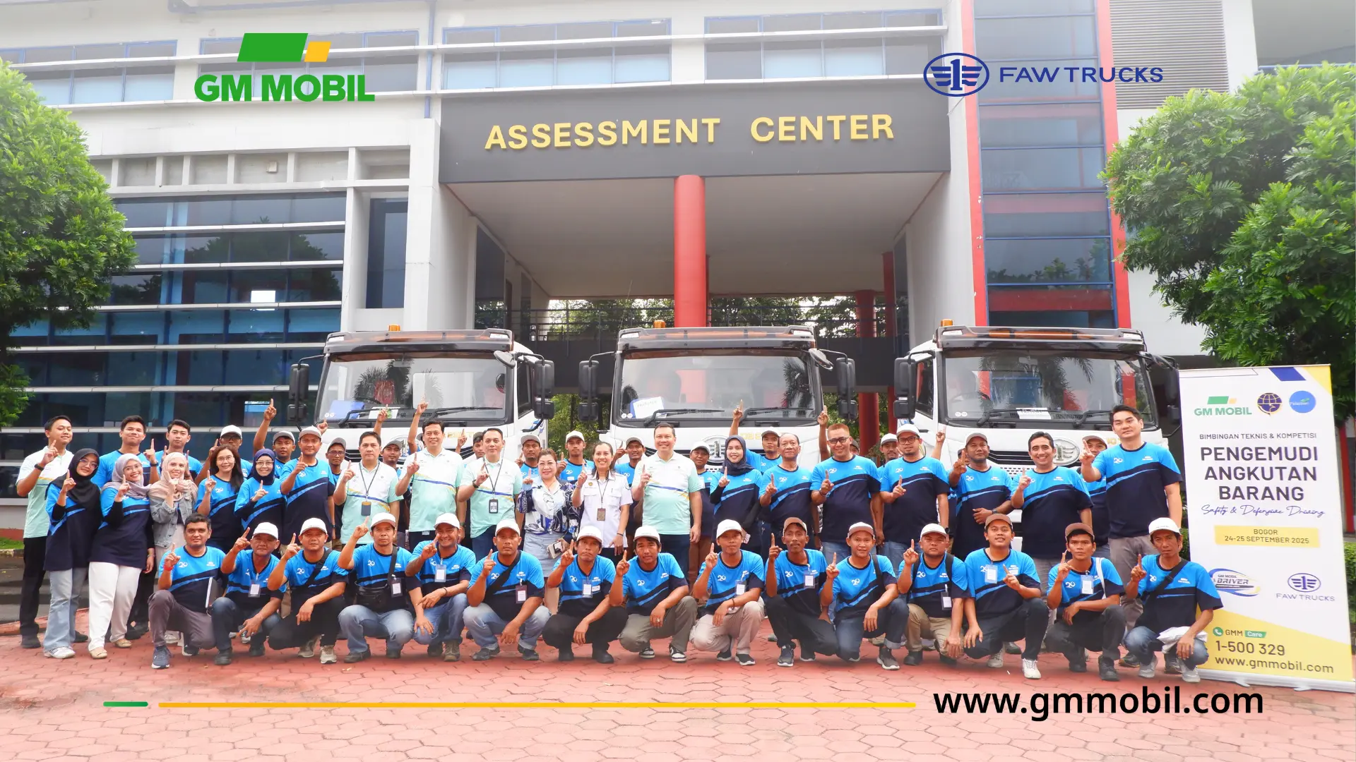 Bimbingan Teknis & Kompetisi Safety Driving Sukses Digelar, 30 Driver FAW Trucks Raih Sertifikasi