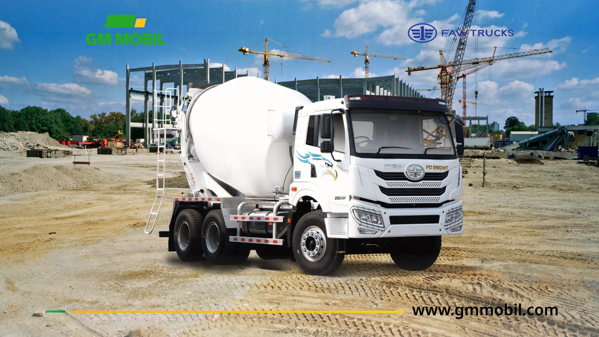 Memilih Truk Molen Terbaik? FAW FD290MT 6x4 Pilihan Tepat