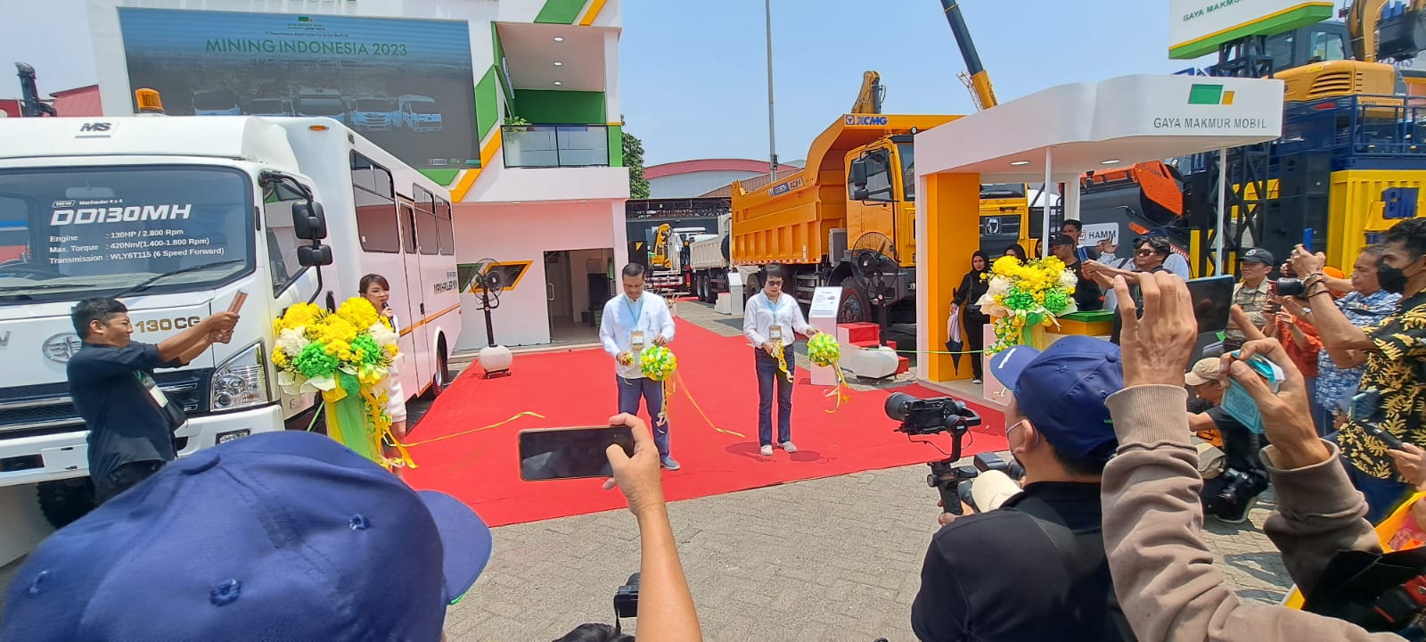 PT Gaya Makmur Mobil Mining Expo Indonesia 2023