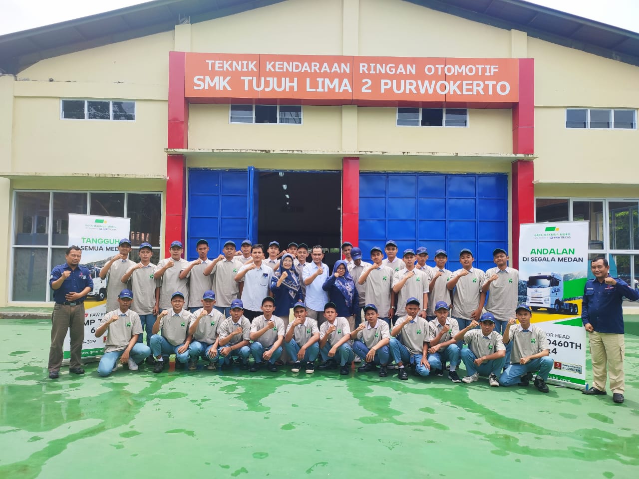 PEMBUKAAN KELAS INDUSTRI GMM SCHOOL DI SMK TUJUH LIMA 2 PURWOKERTO