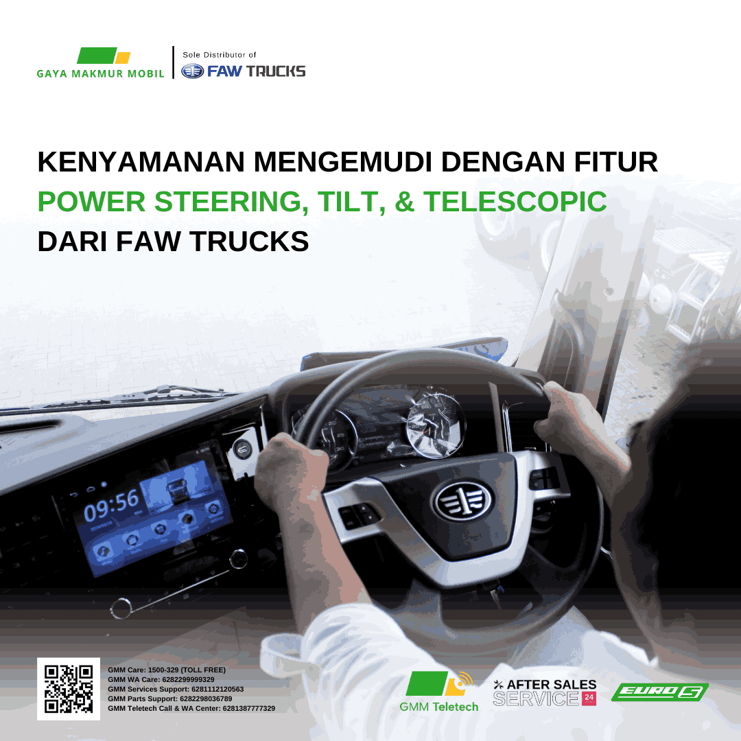 Apa itu Power Steering, Tilt & Telescopic?