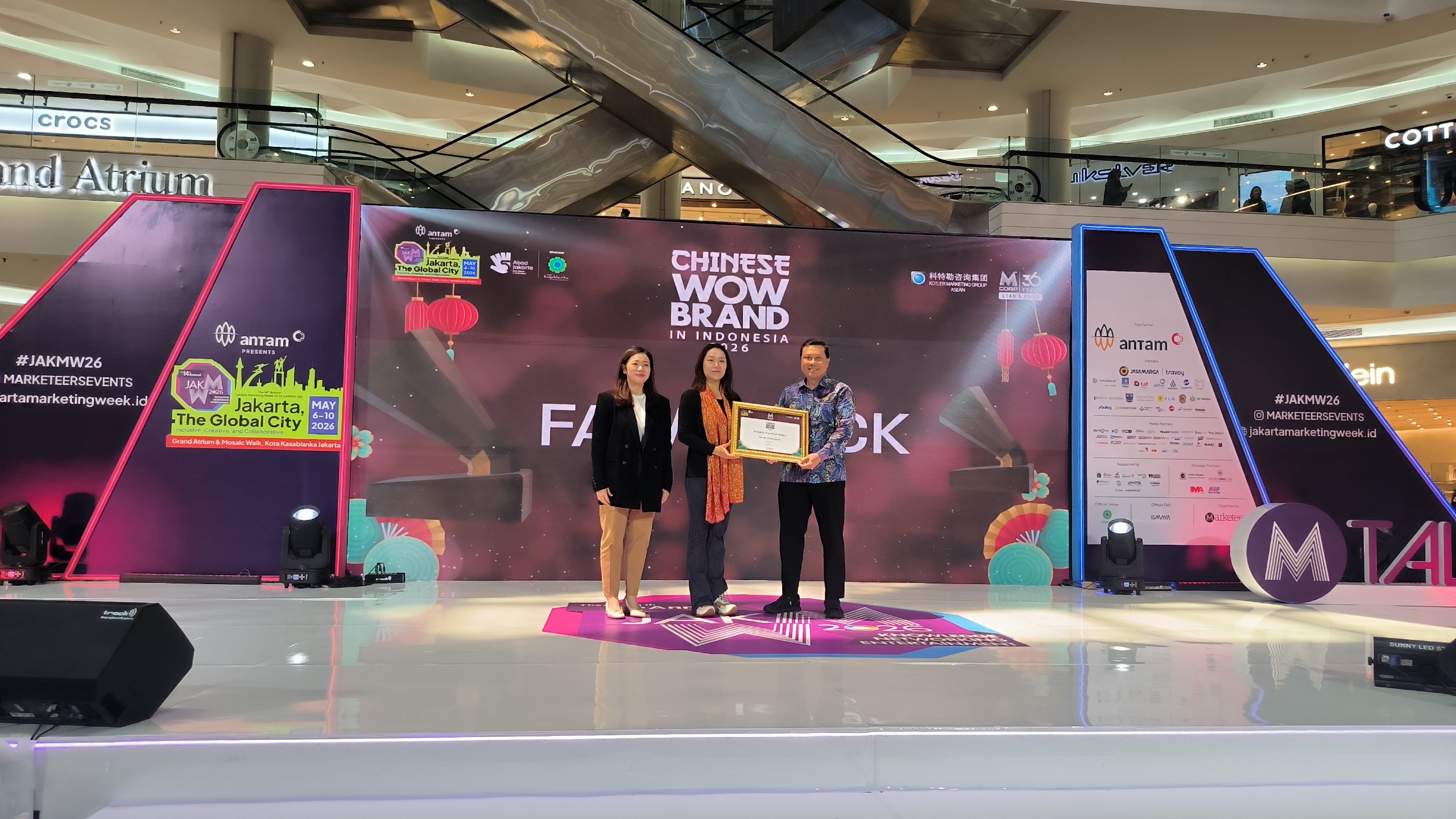 FAW Trucks Raih Silver Winner Chinese WOW Brand in Indonesia 2026