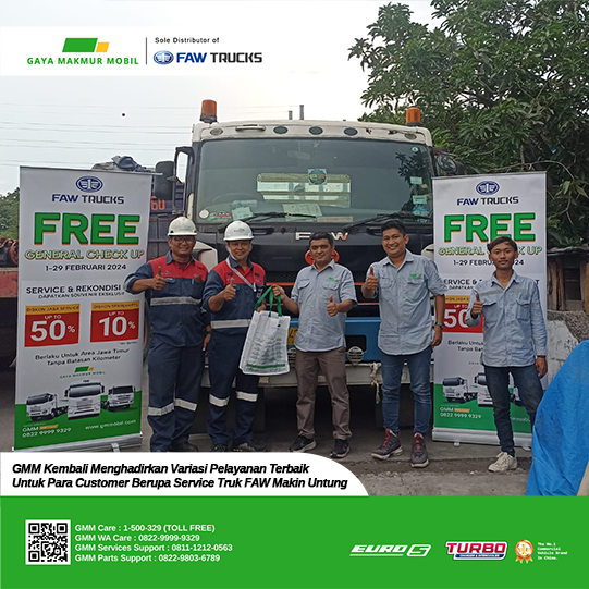 Service Berkala Truk Besar FAW Dalam Bisnis Logistik